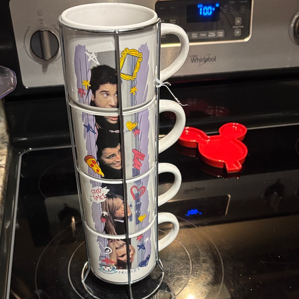Stackable Friends Themed Mugs
